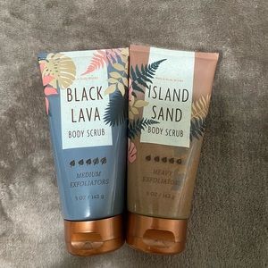 Bath and body works body scrubs, never been used.